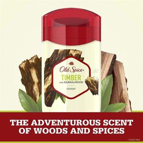 img 1 attached to Old Spice Timber with Sandalwood Scent Deodorant for Men - 12 Pack, 3oz