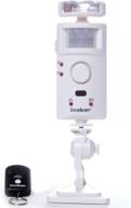 🔔 ma795dc remote strobe motion activated alarm and door chime (white) - uniquexceptional logo