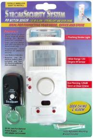 img 2 attached to 🔔 MA795DC Remote Strobe Motion Activated Alarm and Door Chime (White) - UniquExceptional