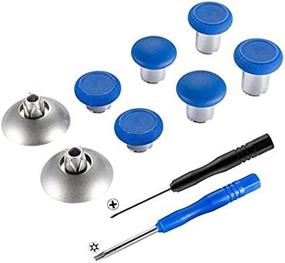 img 3 attached to eXtremeRate 8-in-1 Blue Metal Magnetic Thumbsticks Analog Joysticks - Compatible with Xbox One, Xbox One Elite, Xbox One S, Xbox Series X, PS4 Slim, PS4 Pro, PS4 Controller - Includes T8H Cross Screwdrivers
