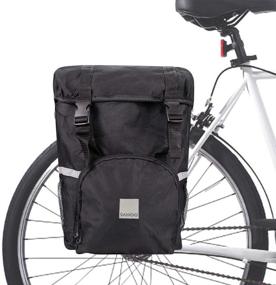 img 4 attached to 🚲 Water Resistant 15L Bicycle Trunk Bag: Allnice Panniers Pack for Cycling Luggage Accessories