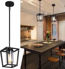 img 4 attached to 💡 Bsyormak Pendant Lighting: Stylish and Adjustable Fixtures for Kitchen Island and Sink