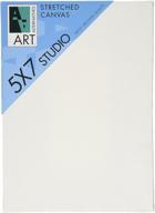 🎨 art alternatives 5 x 7 inch pre-stretched studio canvas pack - bulk value, versatile canvasses for artists logo