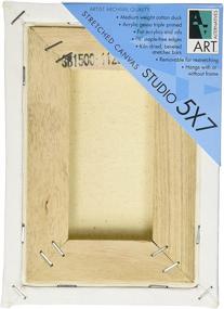 img 1 attached to 🎨 Art Alternatives 5 x 7 inch Pre-Stretched Studio Canvas Pack - Bulk Value, Versatile Canvasses for Artists