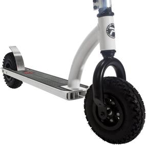 img 1 attached to 🛴 Explore the Thrills with the Pulse Performance Products DX1 Freestyle Dirt Scooter in Striking Black/White