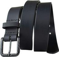 👔 premium specialist black belt: elegant nickel leather design logo
