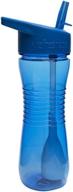 🚰 stay refreshed anywhere: 2-pack of blue refresh2go junior filtered water bottles logo