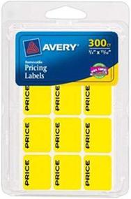 img 1 attached to 🏷️ Removable Adhesive Preprinted Pricing Labels