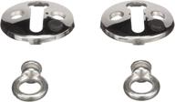 🔒 seachoice 30121 fender locks, stainless steel, 1.5-inch flange, 3/8-inch eye diameter, pack of 2 логотип