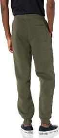 img 2 attached to 👖 Men's Active Basic Fleece Jogger Pants by Southpole