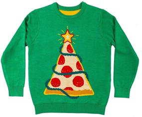 img 1 attached to 🦈 Youth Boys' Cute Shark Christmas Sweater: Festive Sweaters for Boys