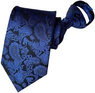 👔 elevate your style with ayosush paisley necktie for business, wedding, and more – complete men's accessories set including ties, cummerbunds & pocket squares логотип