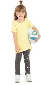 img 4 attached to 🍋 Stylish Organic Cotton Bonny Tunic Lemon Girls' Clothing: Tops, Tees & Blouses