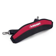 🐶 husky denier padded shoulder strap: ultimate comfort for heavy-duty gear logo