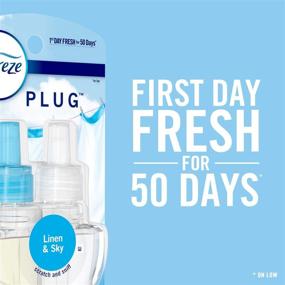 img 1 attached to 🌬️ Febreze Plug in Air Fresheners, Gain Original Scent, 150-Day Supply, Odor Eliminator for Strong Odor, Scented Oil Refill (3 Count)