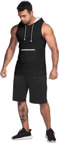 img 1 attached to COOFANDY Workout Sleeveless Bodybuilding Training