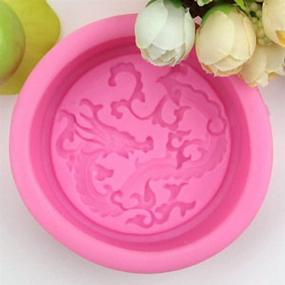 img 2 attached to Chinese Dragon Soap Mold - Premium Silicone Mold for Handmade Bath Bomb, Lotion Bar - Zodiac Sign Chinese Dragon Design