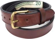hidden money pocket travel leather men's accessories and belts 标志