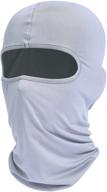 fuinloth balaclava face mask: stay cool, protected & stylish with this uv-blocking motorcycle ski scarf logo