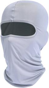 img 4 attached to Fuinloth Balaclava Face Mask: Stay Cool, Protected & Stylish with this UV-Blocking Motorcycle Ski Scarf