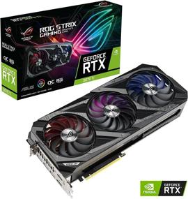 img 3 attached to 🎮 ASUS ROG Strix GeForce RTX 3070 Ti OC Edition Геймерская игровая видеокарта - беспрецедентное производительность с PCIe 4.0 и 8GB GDDR6X