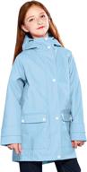 solocote fuchsia boys' raincoat: waterproof, windproof & stylish jackets & coats logo