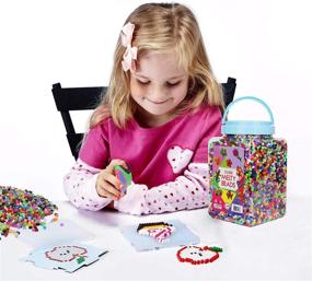 img 2 attached to 🎨 Большой выбор растапливаемых бисеров: Более 30 цветов, идеально подходит для творческих проектов детей (22000 деталей)