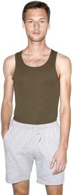 img 4 attached to American Apparel Sleeveless Black Medium Men's Clothing