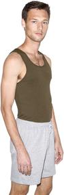 img 3 attached to American Apparel Sleeveless Black Medium Men's Clothing