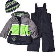 london fog boys' snowsuit with 2-piece snow pants and jacket logo