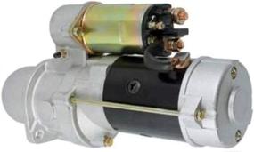 img 2 attached to 🔋 Rareelectrical High-Performance Starter Motor for John Deere Backhoe 310A 310B 310C 310D 1107577 AT18150 OSGR