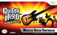 wii guitar hero world tour - independent guitar controller logo