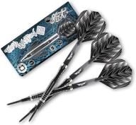 🎯 shot! darts tribal weapon 4 soft tip set – 90% tungsten pro throwing darts for adults – designed dart flights for men & women – made in new zealand логотип