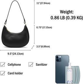 img 2 attached to Scarleton Fashion Shoulder Handbag H208902 Women's Handbags & Wallets in Satchels