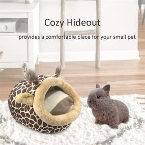 img 3 attached to TiereCare Hideouts Accessories Hedgehog Chinchilla