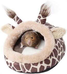 img 4 attached to TiereCare Hideouts Accessories Hedgehog Chinchilla