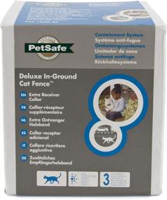 img 1 attached to 🐱 PetSafe In-Ground Cat Fence: Waterproof, Tone & Static Correction, Safe Stretch-Section Collar for Cats 6 lb & Above