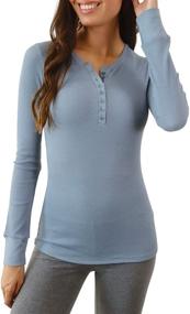 img 4 attached to Pure Look Stretch Thermal Underwear Women's Clothing in Lingerie, Sleep & Lounge