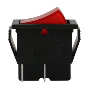 img 2 attached to 🔴 Baomain Red Light DPST ON/Off Snap in Boat Rocker Switch 4 Pin 16A/250V UL TUV List 1 Pack - High Quality Marine Switch for Sale