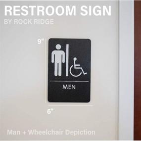 img 1 attached to Women Restroom Wheelchair Black White