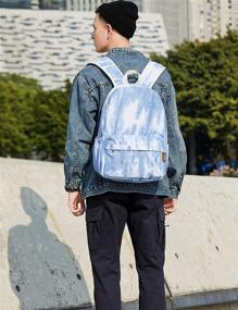 img 3 attached to Fashion Gradient Shoulder Backpack by El FMly