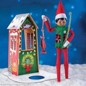 img 2 attached to 🎣 The Elf On The Shelf 2019 Accessory Value Pack - Fishing Outfit, Hut, Switchable Sweater with 6 Interchangeable Designs