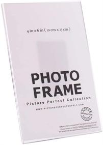 img 3 attached to 🖼️ Clear Acrylic Magnetic Picture Frame – 10 Count for Refrigerator, Office Cabinet, Locker, or Dishwasher – 4x6 Inch Photo Booth Frames