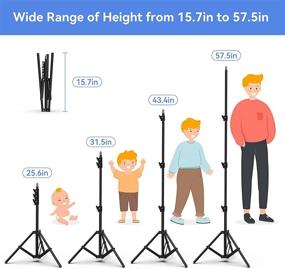 img 2 attached to Selfie Aluminum Portable Tripod Compatible