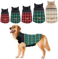 🐶 водонепроницаемые куртки для собак в обновленном стиле 2020 - двусторонняя зимняя одежда для собак, идеальная для холодной погоды - теплые жилетки для зимней собачьей одежды - пуховые куртки для собак от jaaytct. логотип