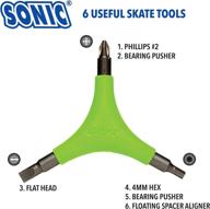 6-in-1 sonic gripz inline skate tool: ultimate skate tool for all your needs logo