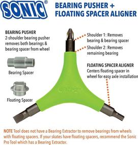 img 2 attached to 6-in-1 SONIC Gripz Inline Skate Tool: Ultimate Skate Tool for All Your Needs