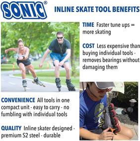 img 3 attached to 6-in-1 SONIC Gripz Inline Skate Tool: Ultimate Skate Tool for All Your Needs