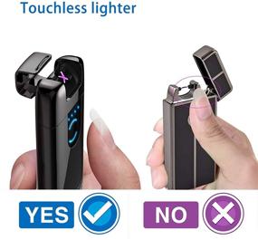 img 3 attached to PRIMO Rainbow Plasma Lighter - Dual Arc, Touchless, Windproof for Cigarette