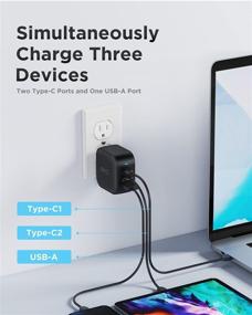 img 2 attached to GaN PPS USB C Wall Charger: EHO 65W PD3.0 Type C Fast Charger for iPhone 13/12 Pro, Galaxy S21/S20 & More